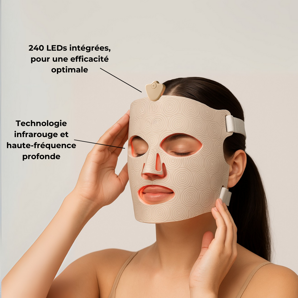 Masque facial de luminothérapie 2.0
